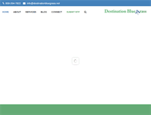 Tablet Screenshot of destinationbluegrass.net